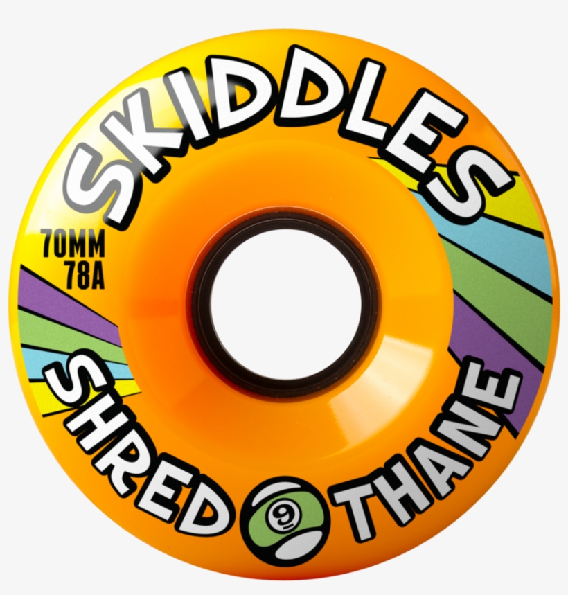 70mm 78a Skiddles Longboard Skateboard Wheels, transparent png #7045054
