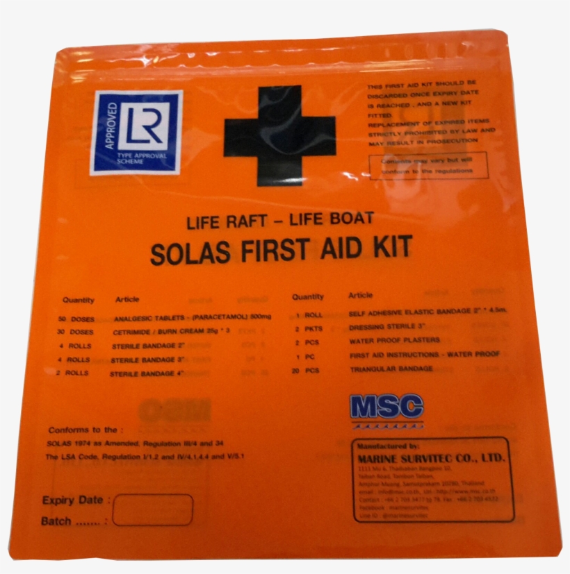 First Aid Kit Msc ๑๗๐๒๑๐, transparent png #7045847