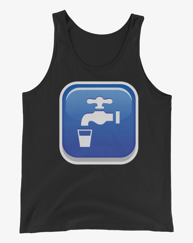 Men's Emoji Tank Top, transparent png #7046368