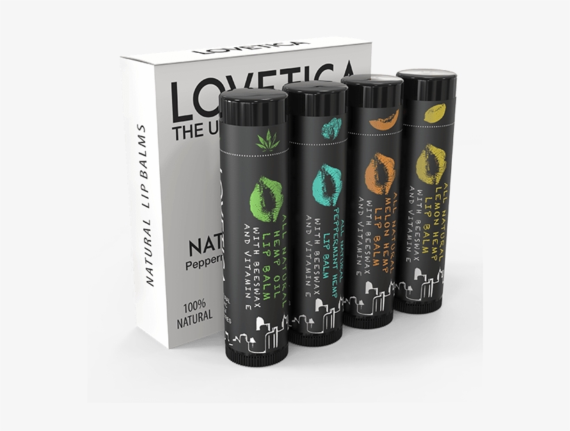 Lovetica Natural Lip Balms, transparent png #7047201