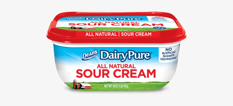 Dean's Dairypure All Natural Sour Cream, transparent png #7047337