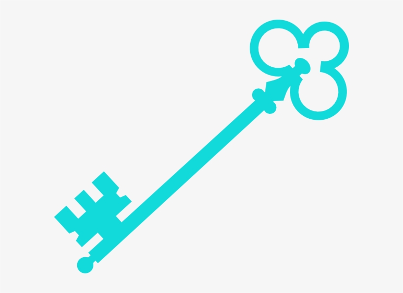 Aqua Key Svg Clip Arts 600 X 517 Px, transparent png #7048071