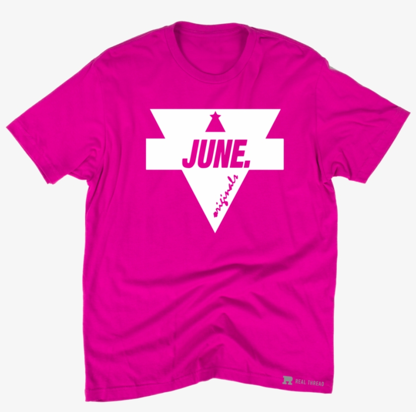 June Original T-shirt [pink], transparent png #7048956