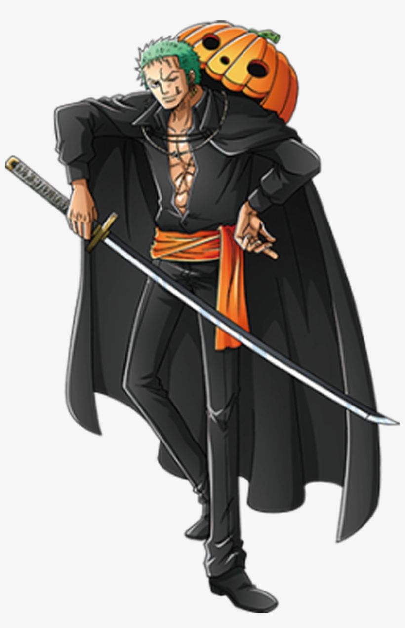 Roronoa Zoro - Halloween, transparent png #7049873