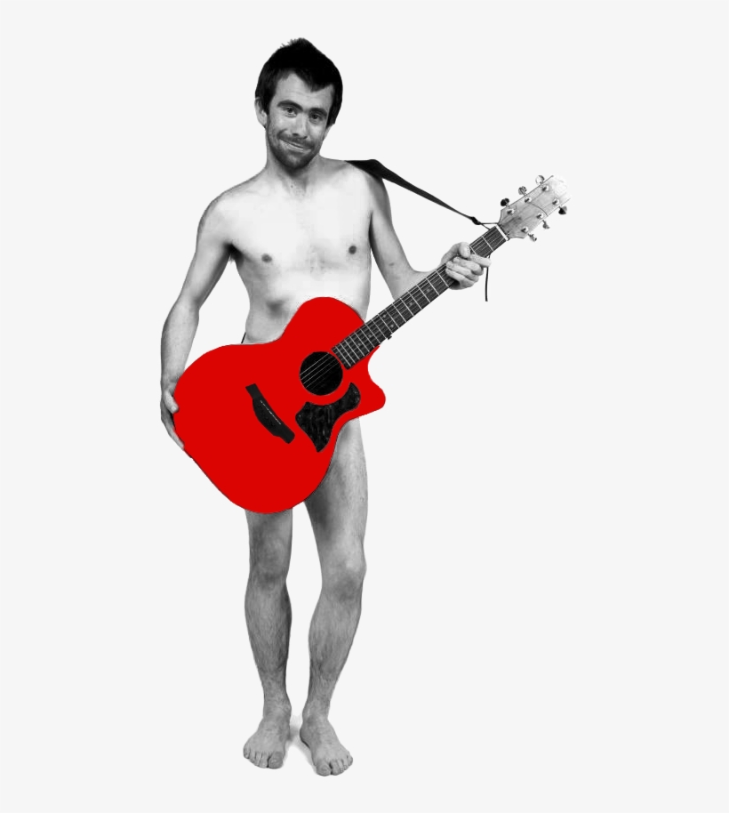 Raymond Considine With Red Guitar, transparent png #7050482