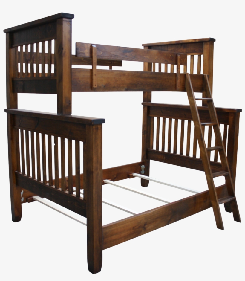 Dakota Rough Cut Bunk Bed, transparent png #7051605