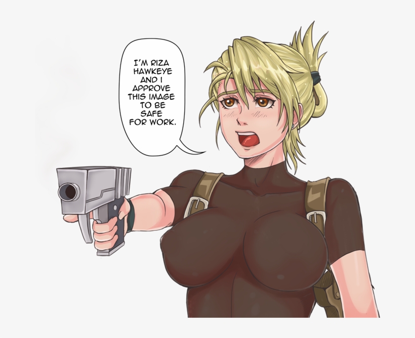 Riza Hawkeye, transparent png #7051661