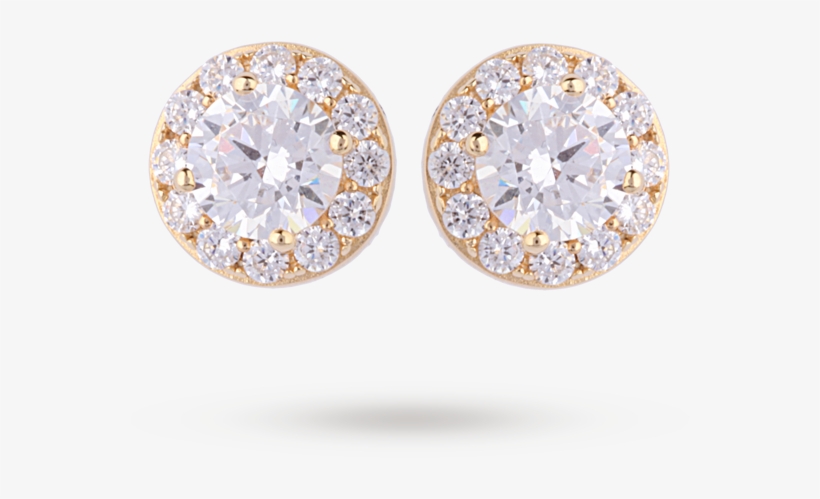 Diamond Earrings Png, transparent png #7052324