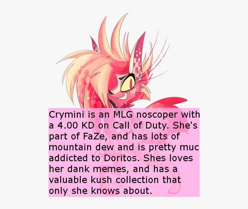 “crymini Is An Mlg Noscoper With A, transparent png #7052517