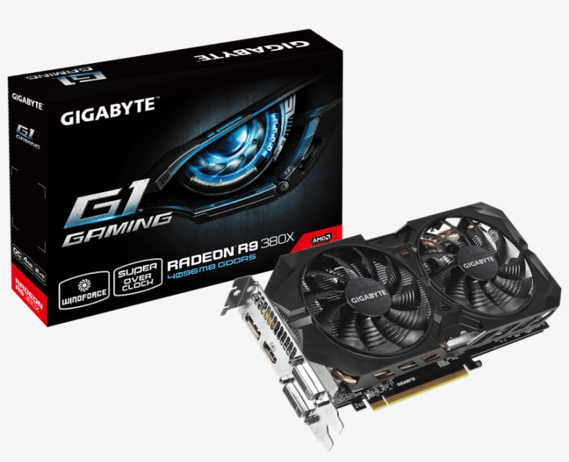 Windforce 2x Gaming Graphics Card, transparent png #7053814