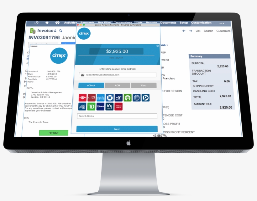 Paystand Payment Dashboard, transparent png #7054786