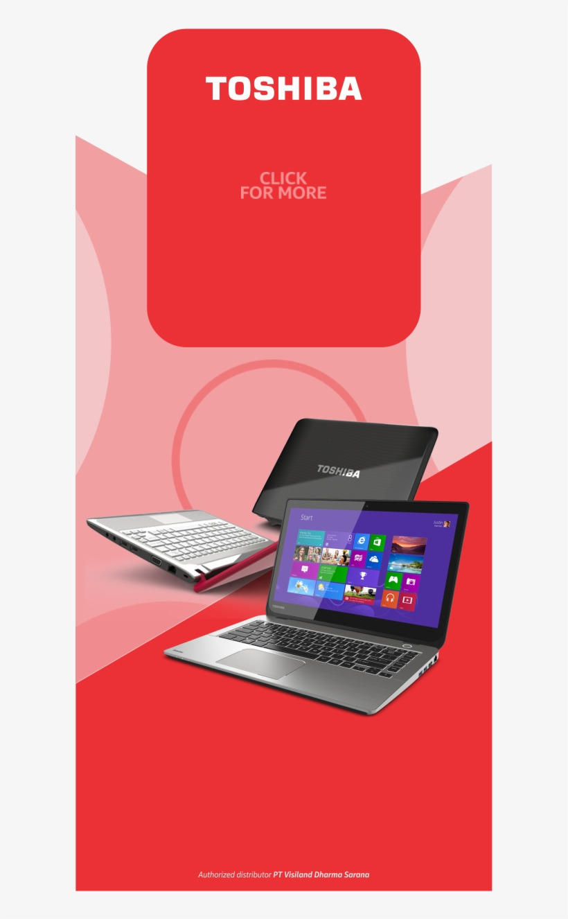 Web Banner Visiland Toshiba, transparent png #7057257