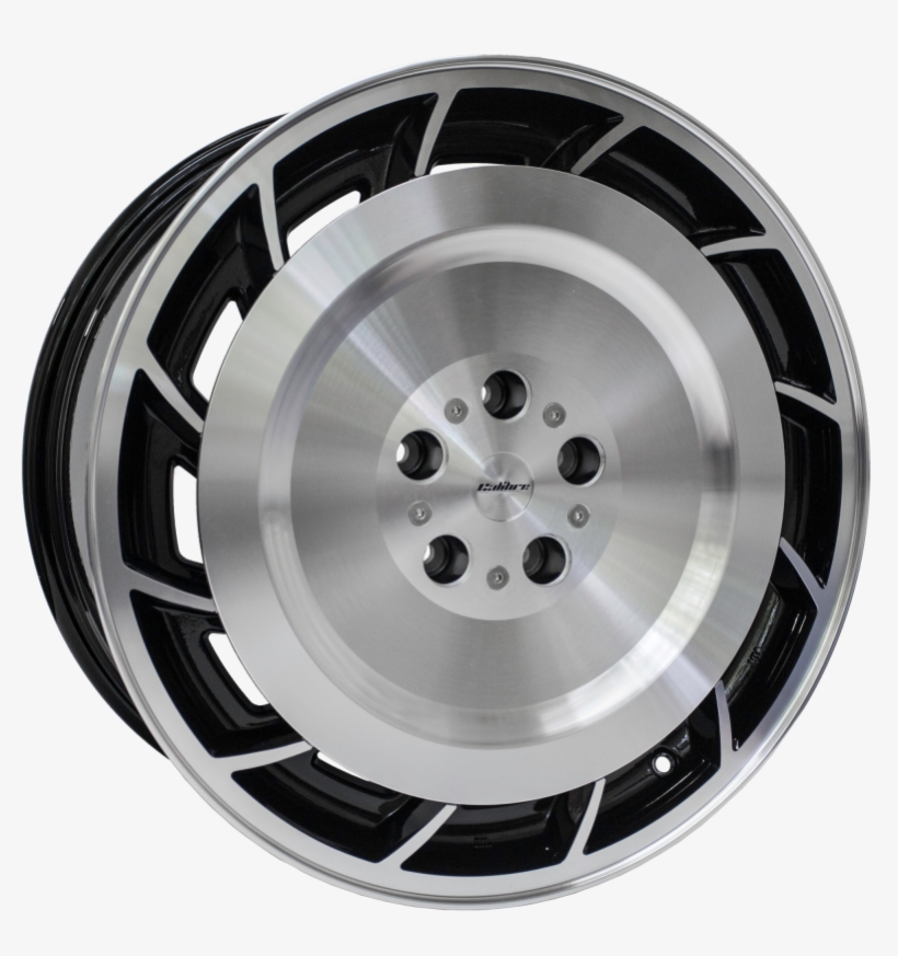 Calibre Turbine Black / Polished 20" T5 / T6 Wheels, transparent png #7058199