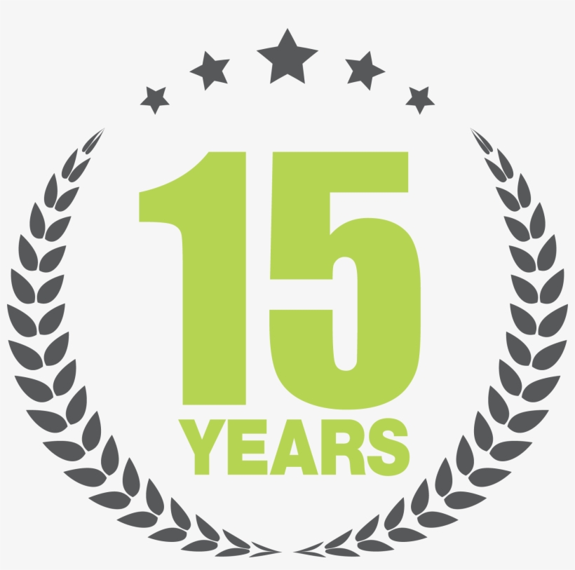 15 Year Logo Png- High Res, transparent png #7058334