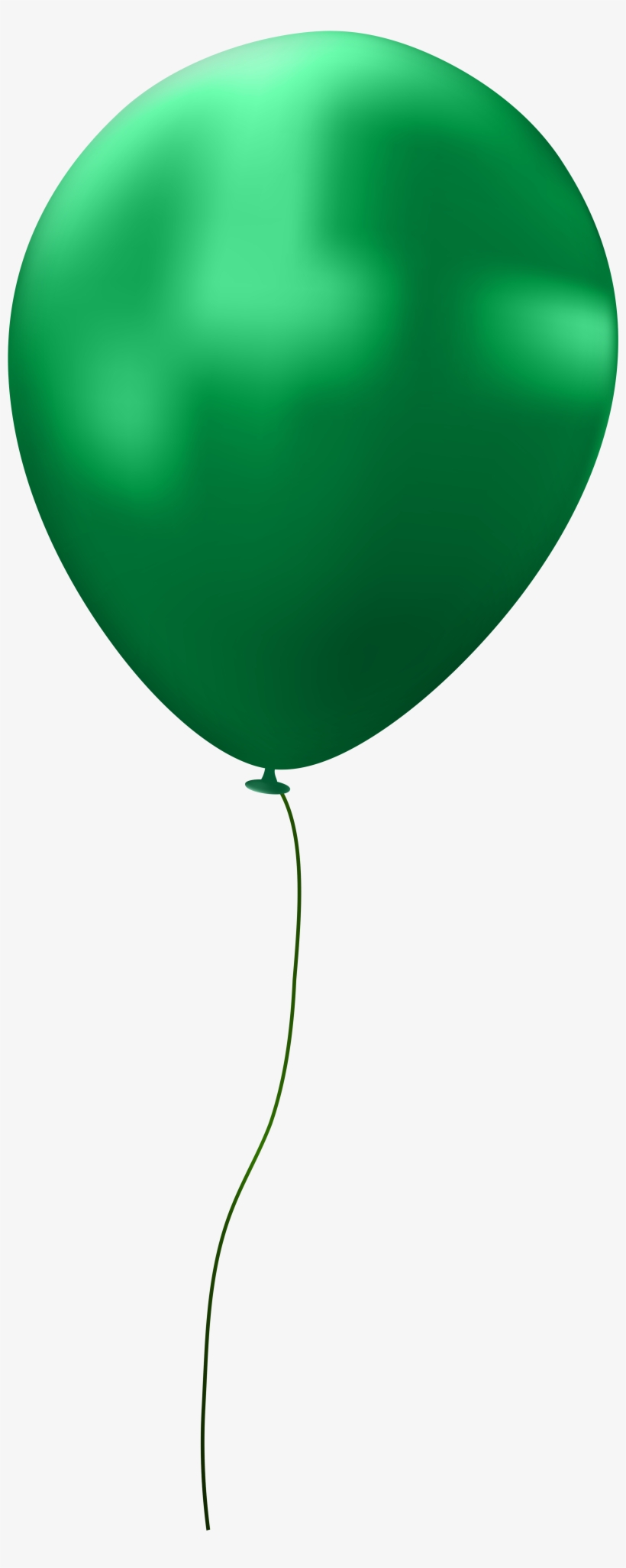Download Green Single Balloon Png Images Background, transparent png #7058520