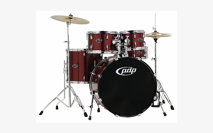 Pdp By Dw Center Stage Series Complete 5 Pieces Drum, transparent png #7058831