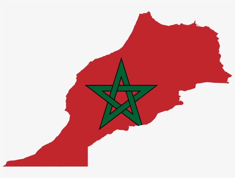 Moroccan Flag And Territory, transparent png #7060282