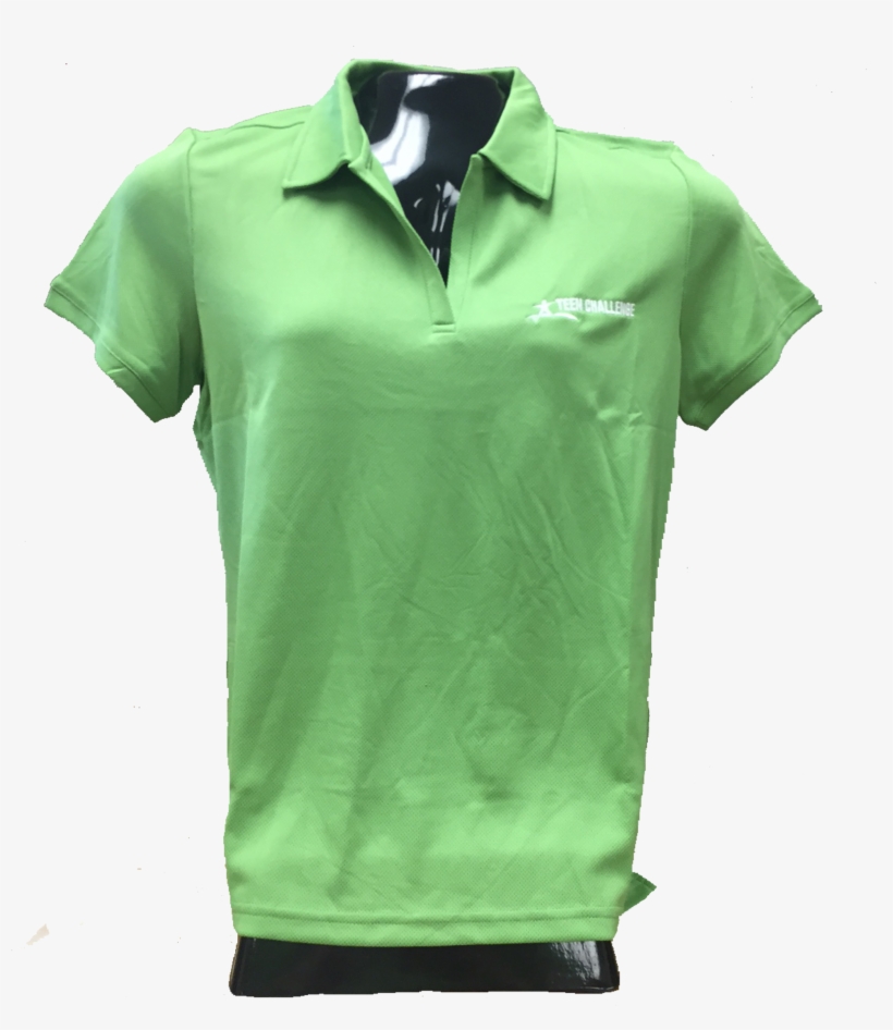 Green Ladies Golf Shirt, transparent png #7061021