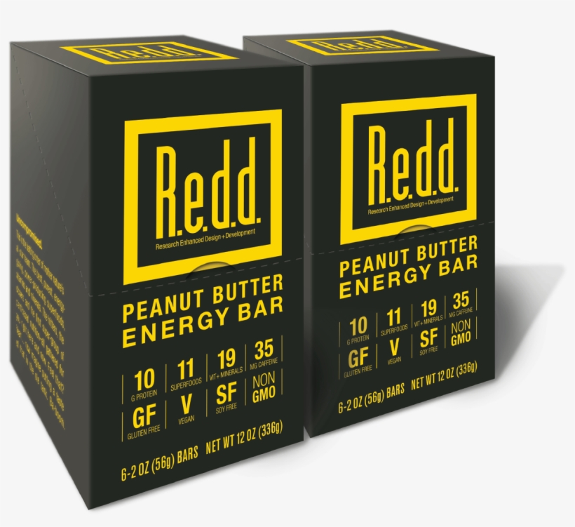 Redd Peanut Butter Energy Bar, transparent png #7062314