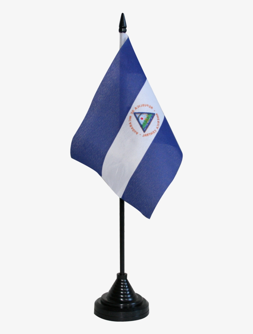 Nicaragua Table Flag, transparent png #7063018