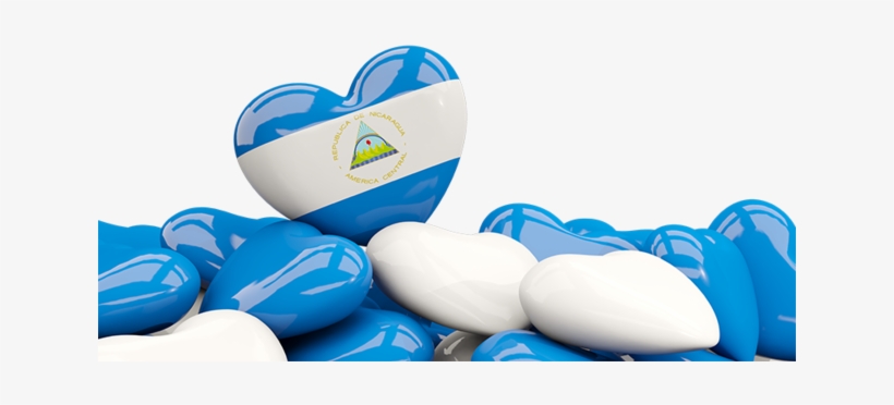 Illustration Of Flag Of Nicaragua, transparent png #7063516