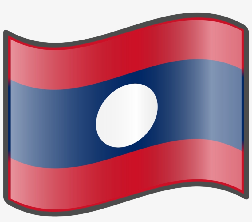 Nuvola Laotian Flag, transparent png #7064267
