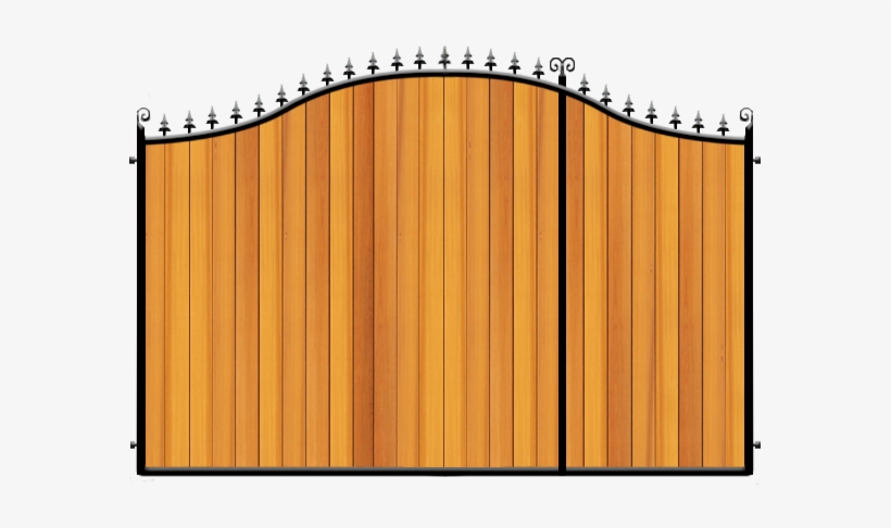 Stratford 3/4 Split Driveway Gate From, transparent png #7064453