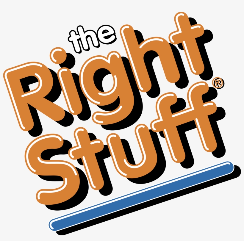 The Right Stuff Logo Png Transparent, transparent png #7065637