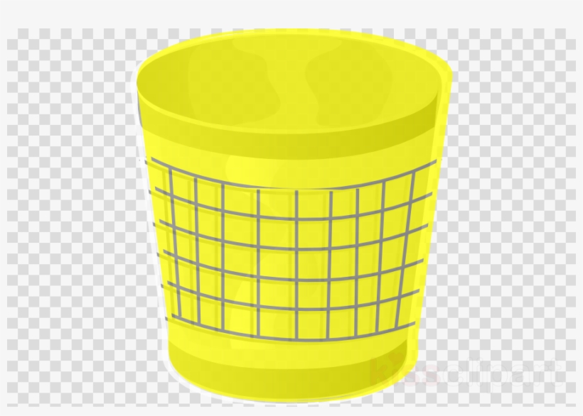Yellow Trash Can Png Clipart Rubbish Bins & Waste Paper, transparent png #7067166