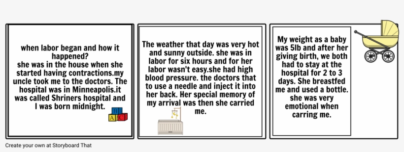 The Story Of My Birth, transparent png #7067924