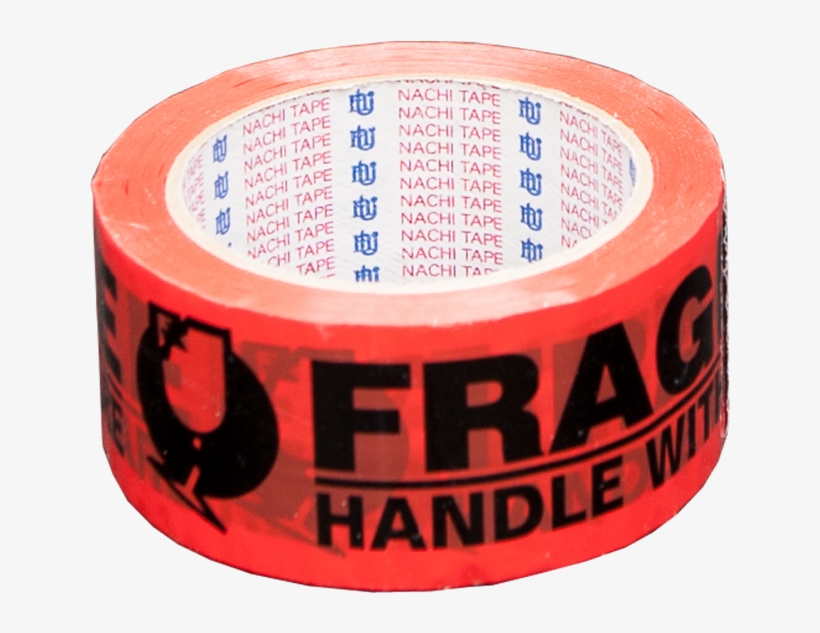 “fragile” Packing Tape 48mm, transparent png #7068989