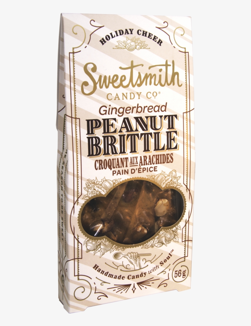 Sweetsmith Candy Co Gingerbread Peanut Brittle, transparent png #7069760