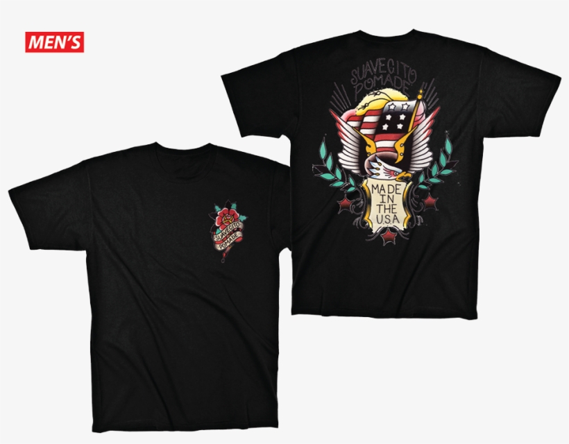 Suavecito Eagle Design Shirt, transparent png #7070022