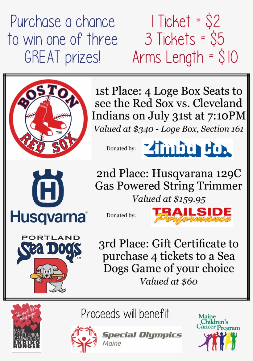 Red Sox Ticket Raffle, transparent png #7070727