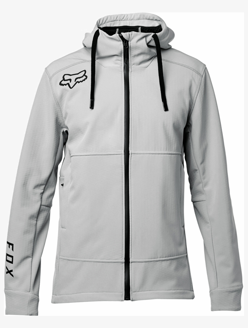 2019 Fox Redplate Pit Jacket Grey, transparent png #7071581