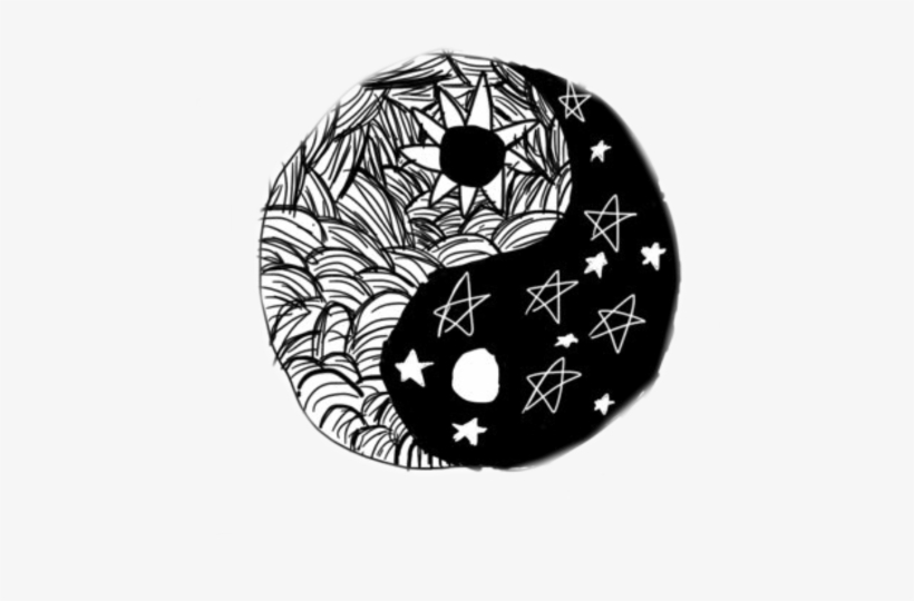 Doodle Yinyang Transparentbackground, transparent png #7071823