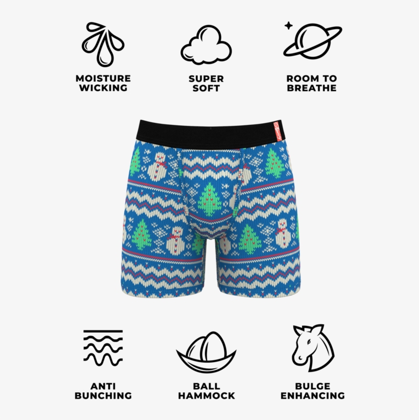 Grandma's Goolie Sweater Ball Hammock Boxer Briefs, transparent png #7071880