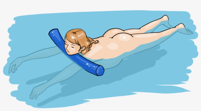 Floating Pregnant Arms Under Noodle, transparent png #7073218