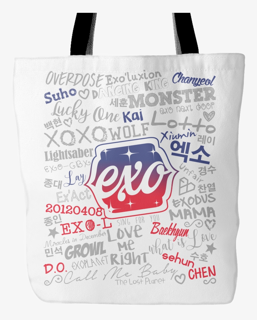 Exo "collage" 2016 Tote Bags, transparent png #7073917
