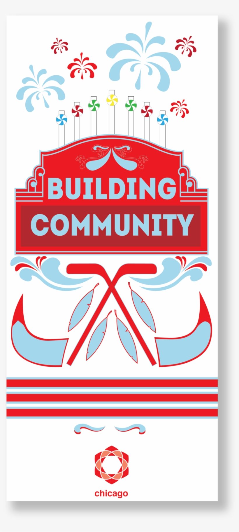 Each Banner Incorporates The Colors Of The City's Flag, transparent png #7075283