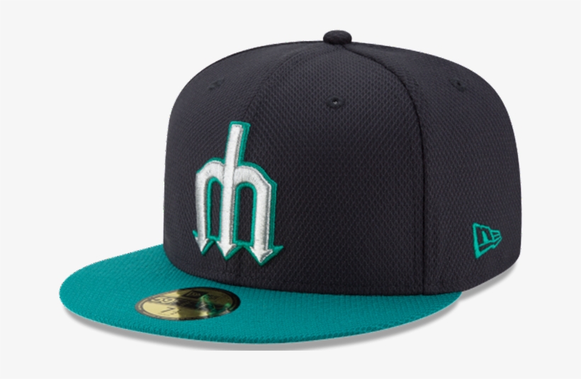 New Era Mens Seattle Mariners 5950 Diamond Era Fitted, transparent png #7075725