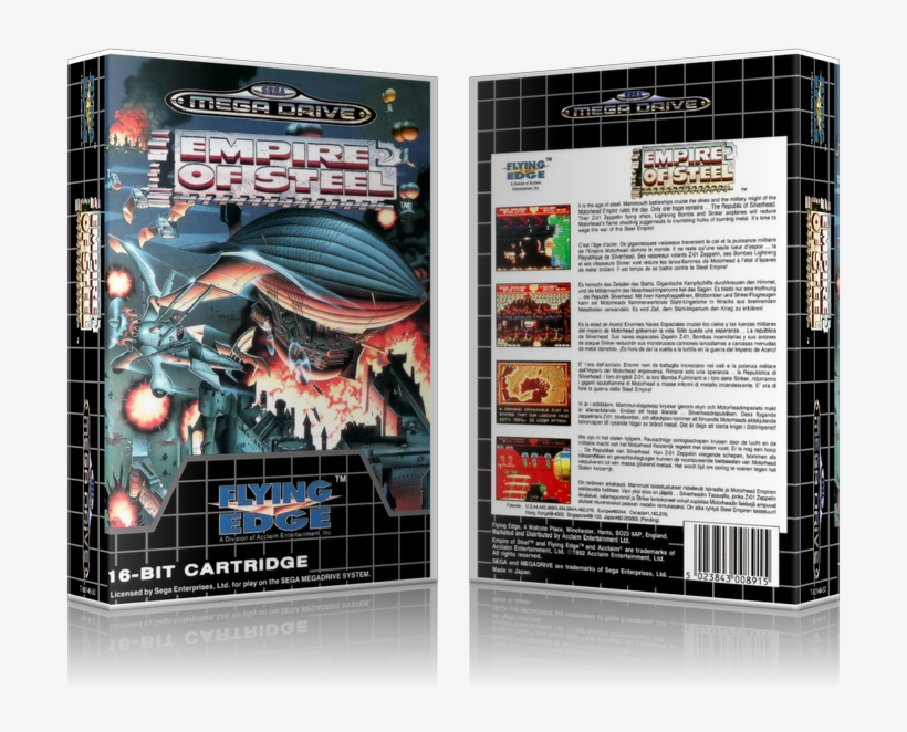 Genesis Empire Of Steel Sega Megadrive Replacement, transparent png #7075960