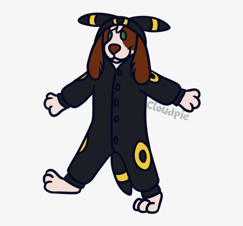 Umbreon Kigu Doodle, transparent png #7076133