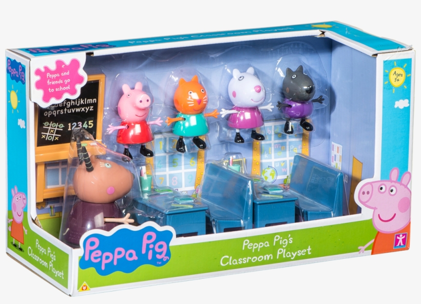 Peppa Pig Classroom Playset, , Large, transparent png #7076399