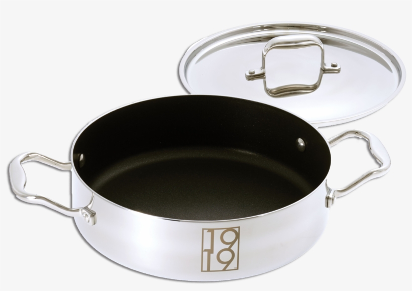 10-inch Covered Nonstick Casserole Pan, transparent png #7077862