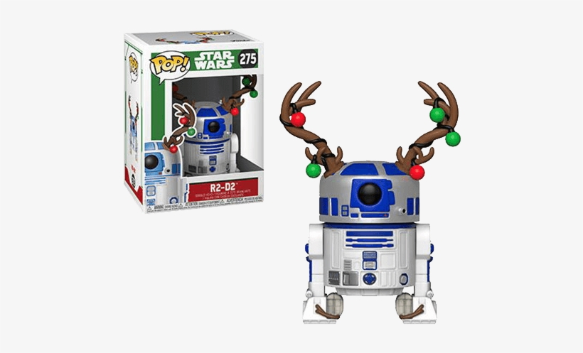 Holiday R2-d2 With Antlers, transparent png #7079601