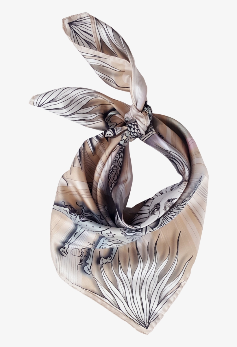 Ancient Sun New Limited Edition Silk Scarf, transparent png #7080153