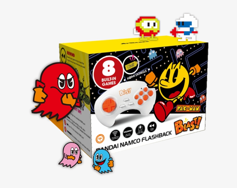 The Bandai Namco Flashback Blast Features Eight Built, transparent png #7080934