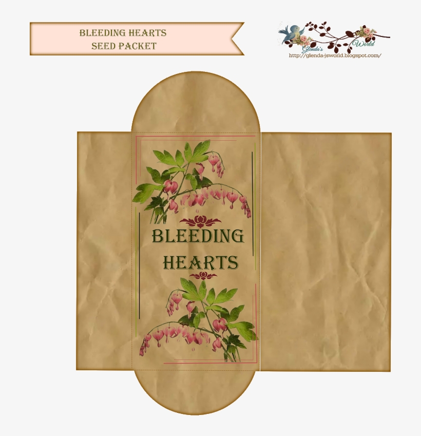 Displaying Bleeding Heart Seed Pack By Glenda@glenda's, transparent png #7081452