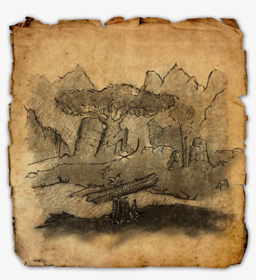 Greenshade Treasure Map I, transparent png #7081662